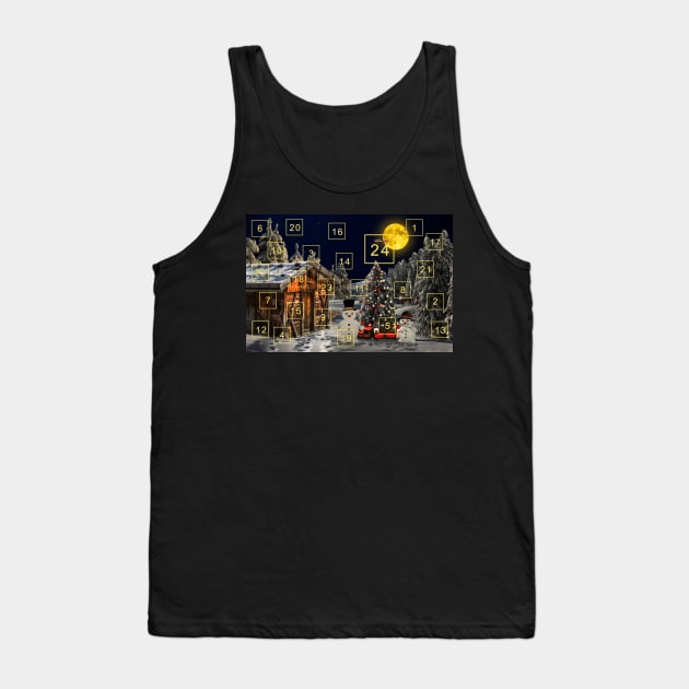 Christmas calendar Tank Top by djil13